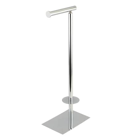 Kingston Brass Claremont Freestanding Toilet Paper Stand, Chrome CC8001